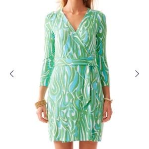 NWT XL Lilly Pulitzer Wrap Dress - Finders Keepers